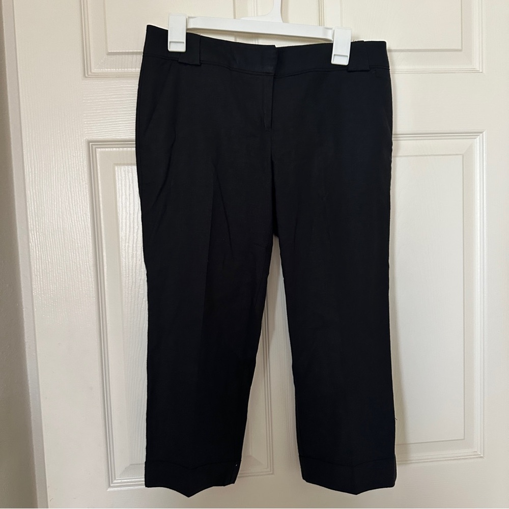 New York & Company Black Cropped Pants